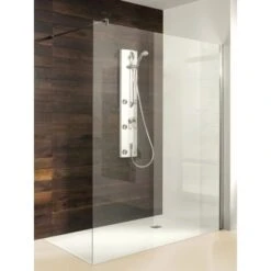 Breuer Walk-In Duschwand Entra Chrom Klarglas 100 Cm -Home Bathroom tenwand klarglas typ0886 1