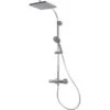 Breuer Duscharmatur Aquamaxx 320 Mit Thermostat Eckige Kopfbrause -Home Bathroom x320 Thermostat eckig 9253